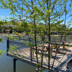 2-комнатные апартаменты стандарт в центре Тюмени с живописным прудом