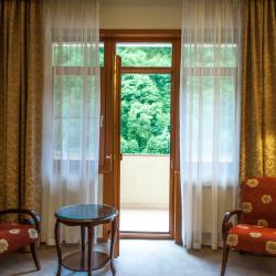 Номер делюкс с 1 двуспальной кроватью с балконом