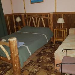 Номер стандарт с 1 двуспальной кроватью (с пансионом)