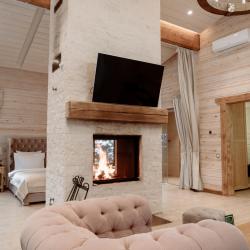 Фото Отель Охта Парк коттеджи