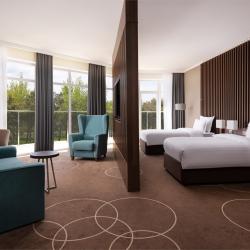 Номер люкс премиум Грейт с 2 односпальными и 1 двуспальной кроватью