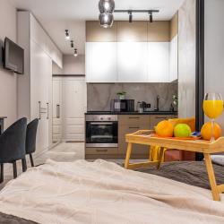 1-комнатные апартаменты стандарт Ростовская обл., Ростов-на-Дону, Красноармейская ул., 157В/83с1