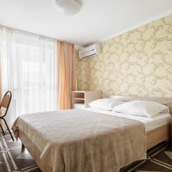 Комната стандарт с 1 двуспальной кроватью с балконом