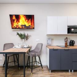 1-комнатные апартаменты студия с панорамным балконом