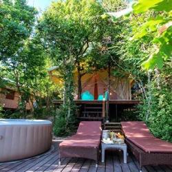 Сафари тент с 1 двуспальной кроватью