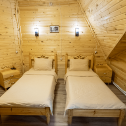 Номер стандарт с 2 односпальными кроватями (с завтраком, мансарда)