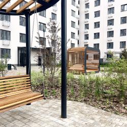 4-местные 2-комнатные апартаменты улучшенные в Центре Тюмени рядом с природой