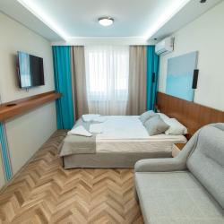 Номер стандарт улучшенный с 1 двуспальной кроватью