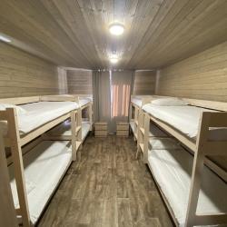 Кровать в общем номере с 4 двухъярусными кроватями (общие удобства)
