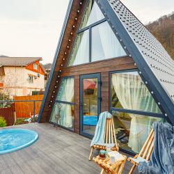 Фото Отель Коттедж RELAX А-Frame