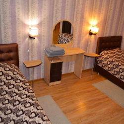 4-местный номер стандарт с 2 односпальными кроватями