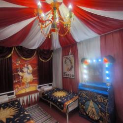 Кровать в 4-местном общем номере Чаплин