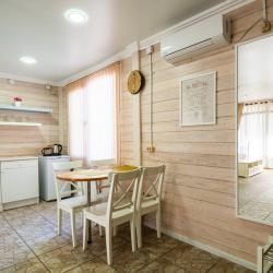 Номер студия стандарт с 1 двуспальной кроватью (деревянный коттедж)