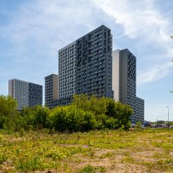 1-комнатные апартаменты студия с 1 двуспальной кроватью