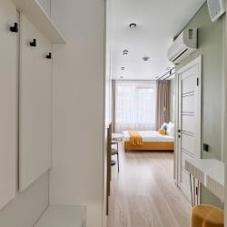 Апартаменты студия ул. Берзарина 30А Yellow
