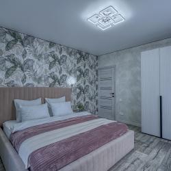 Апартаменты улучшенные Автомобильная, 8 с 1 двуспальной кроватью