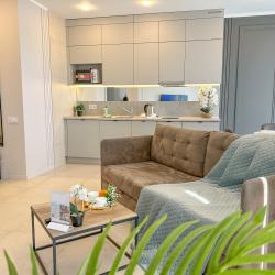 1-комнатные апартаменты люкс Sun City Apartments 2 (124) с одной спальней