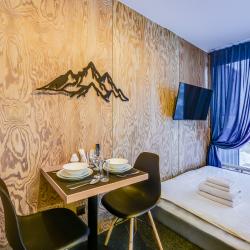 2-местный номер студия стандарт с 1 двуспальной кроватью