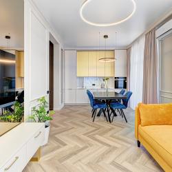 Фото Отель Большая дизайнерская квартира в ЖК Аллея Парк