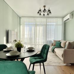 2-комнатные апартаменты люкс Бехтерева 2Б с 1 двуспальной кроватью