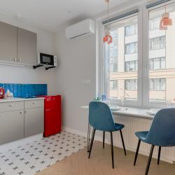 1-комнатные апартаменты студия Дизайнерская квартира на одного и двоих 4flats LAZURIT в Адмиралтейском районе