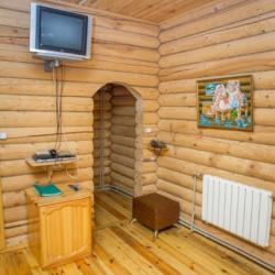 Коттедж стандарт с 2 односпальными кроватями (мансарда)