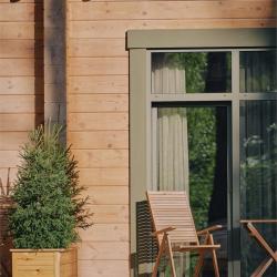 Номер стандарт классик с видом на реку и террасой