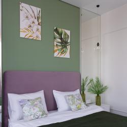 2-комнатные апартаменты стандарт с 1 двуспальной кроватью FLORA