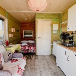 Коттедж стандарт с 1 двуспальной кроватью Домик Барсука