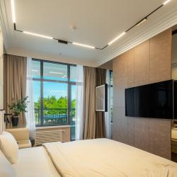 2-комнатные апартаменты люкс Двухкомнатный LUX с видом на море