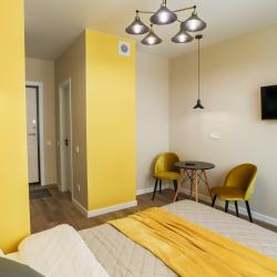 1-комнатные апартаменты студия без балкона 