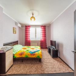 2-комнатные апартаменты стандарт г. Пермь ул. Шоссе космонавтов 213 с 2 односпальными и 2 двуспальными кроватями