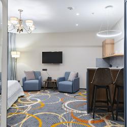 Номер студия с 1 двуспальной кроватью