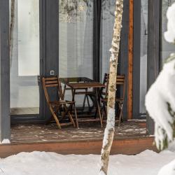 Дом с видом на лес c 2-мя спальнями 54м2