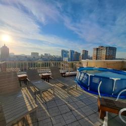 1-комнатные апартаменты студия Улучшенная студия с террасой а