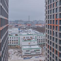Апартаменты студия с 1 двуспальной кроватью