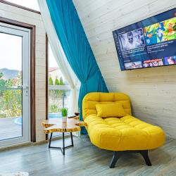 Фото Отель Коттедж RELAX А-Frame