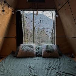 Шале улучшенное с 1 двуспальной кроватью