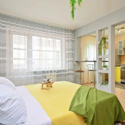 Фото Отель Комфортная 1-комнатная квартира Предмостной для 4-х гостей