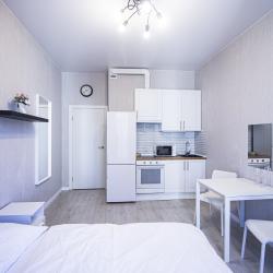 1-комнатные апартаменты студия с 1 двуспальной кроватью