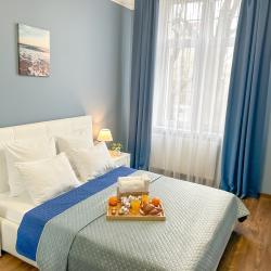 2-комнатные апартаменты люкс Balt-Apartments Pionerskii 5 с двумя спальнями