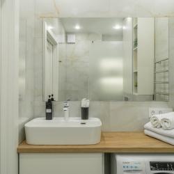 1-комнатные апартаменты студия Home с видом на лес