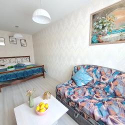 4-местные 2-комнатные апартаменты улучшенные с 1 двуспальной кроватью