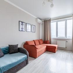 2-комнатные апартаменты улучшенные улица Галимджана Баруди, д. 4 с 1 двуспальной кроватью