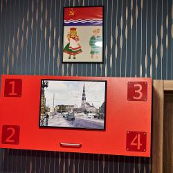 Кровать в 5-местном общем номере Латвия (общие удобства)