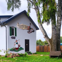 Номер стандарт с 1 двуспальной кроватью (1 этаж, дом №5)