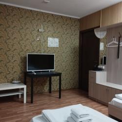 Номер эконом бизнес с 4 односпальными кроватями (без окна, мансарда)