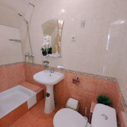 Номер полулюкс с 1 односпальной и 1 двуспальной кроватью