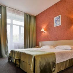 Номер стандарт с 1 двуспальной кроватью (с пансионом)