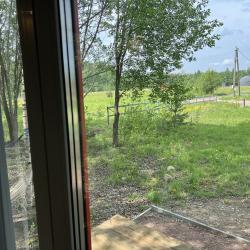 Домик синий